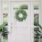 24'' Green and White Eucalyptus Floral Spring Wreath